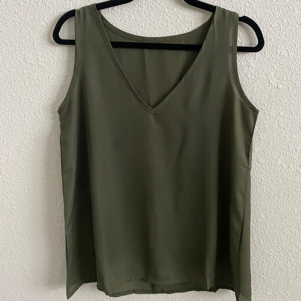 Chiffon Tank Top